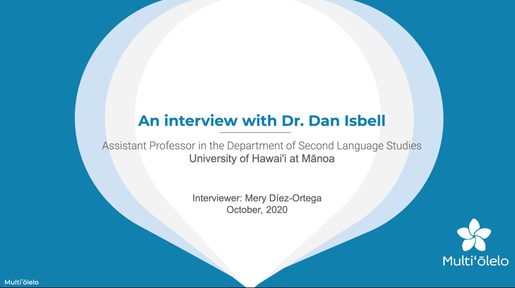 An Interview with Dr. Dan&nbsp;Isbell